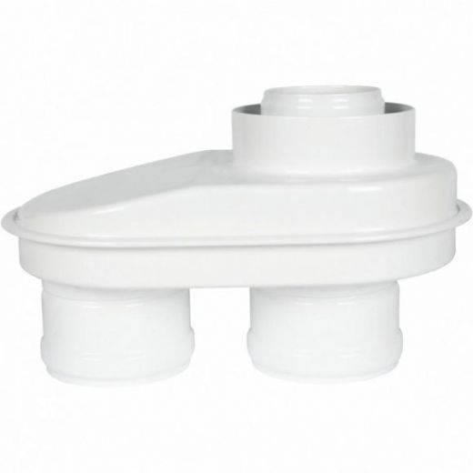 Адаптер моноблочный универсальный для перехода на двухтрубную систему 80/80 (кроме Immergas и Navien Deluxe 75/100) ROMMER