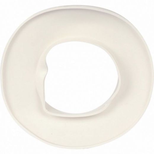 Накладка декоративная D80, белая ROMMER