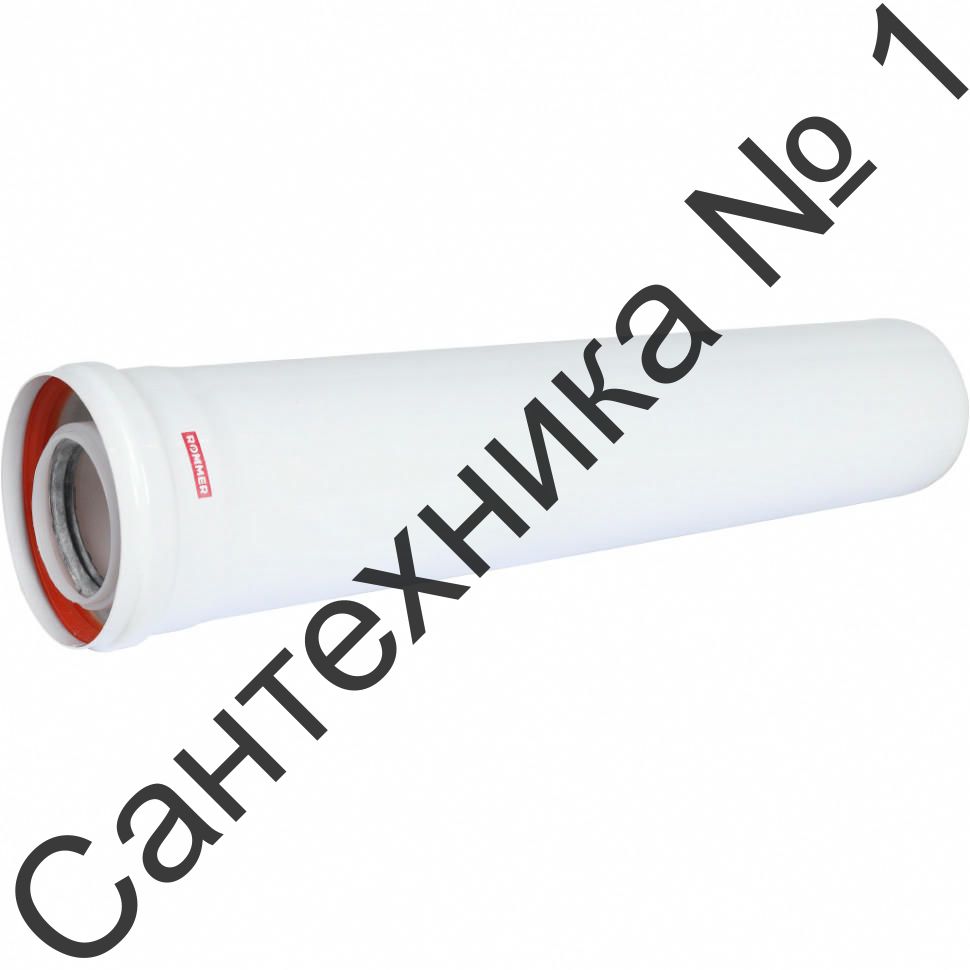 Удлинитель 500 мм конденсационный 60/100 ROMMER