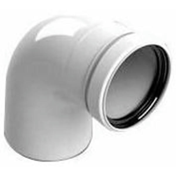 Отвод конденсационный угол 90 80 ROMMER
