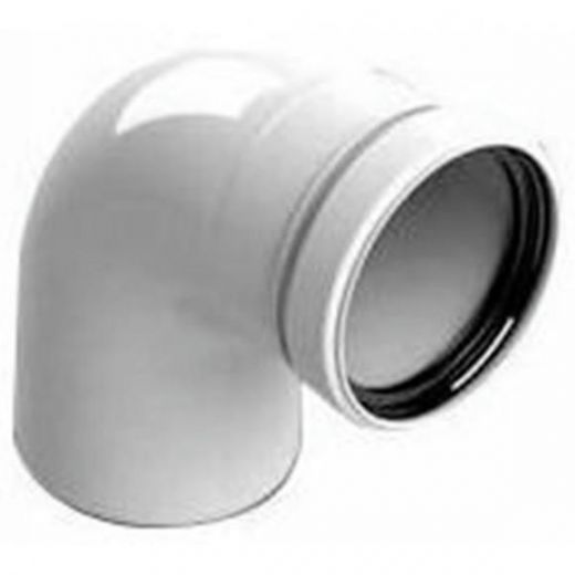 Отвод конденсационный угол 90 80 ROMMER