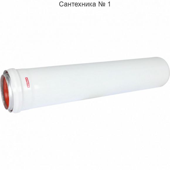 Удлинение утепленное 80/100 500 мм ROMMER