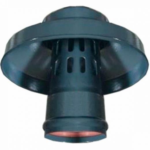 Оголовок с ветрозащитой D 80, черный ROMMER