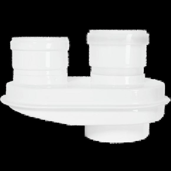 Адаптер моноблочный переход с O60/100 на 80/80 конденсационный ROMMER