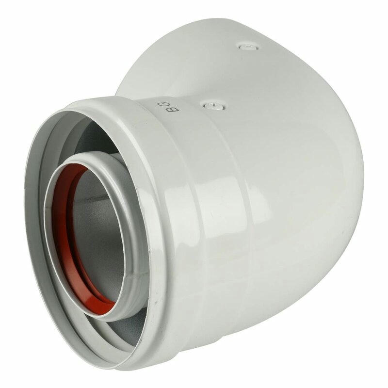 Коаксиальный отвод 90° 60/100 для всех котлов кроме ECO Classic / ECO Nova Baxi