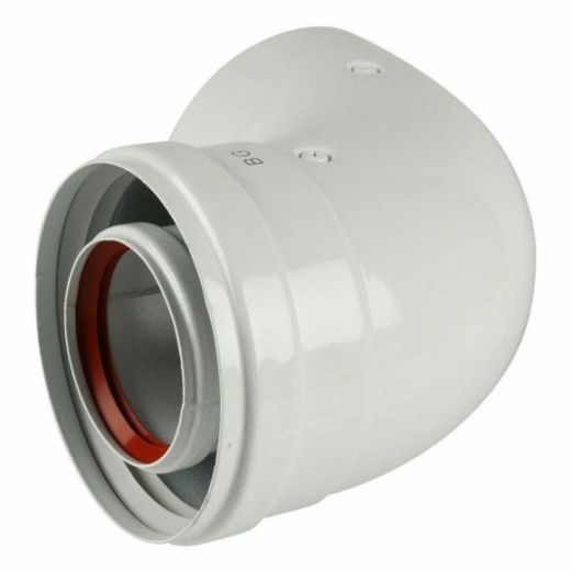 Коаксиальный отвод 90° 60/100 для всех котлов кроме ECO Classic / ECO Nova Baxi
