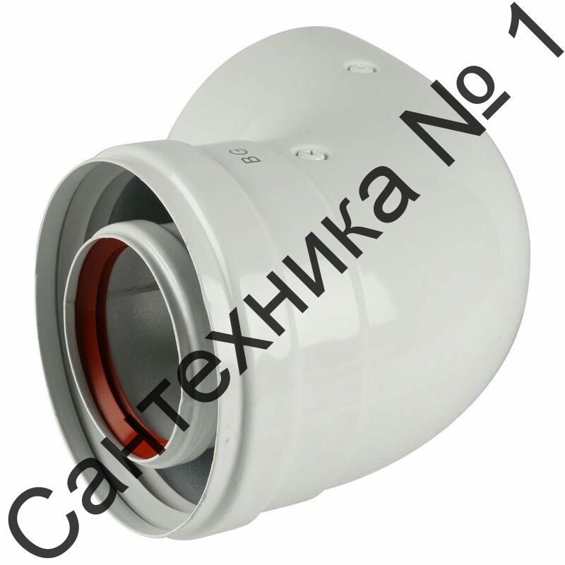 Коаксиальный отвод 90° 60/100 для всех котлов кроме ECO Classic / ECO Nova Baxi