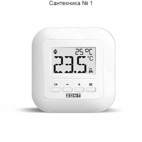Термостат комнатный ZONT МЛ-232 (RS-485) цифровой белый