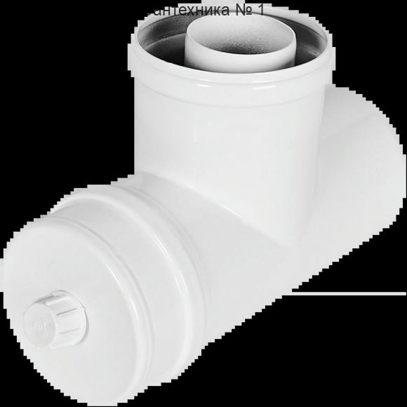 Конденсатоотводчик коаксиальный Т-образный D 60/100 ROMMER