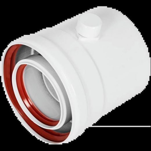 Конденсатоотводчик коаксиальный универсальный 80/125 ROMMER