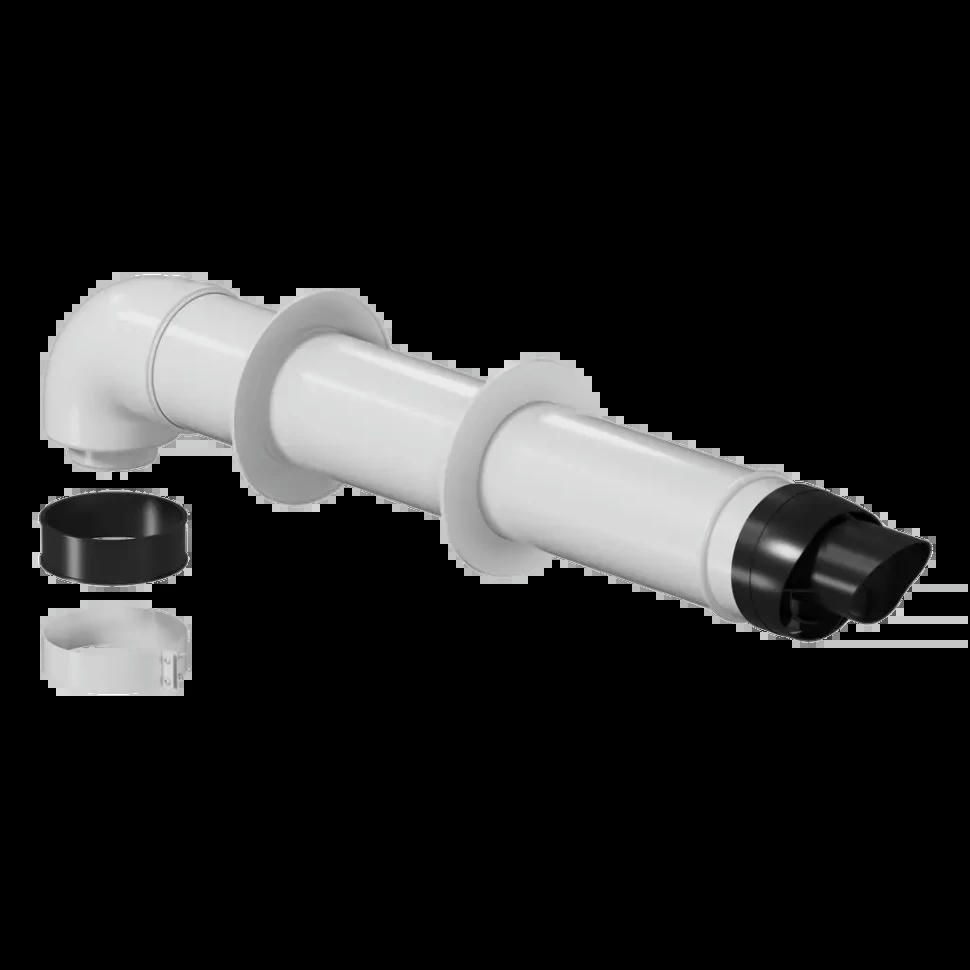 Комплект дымохода конденсационный 80/125 - 800 мм ROMMER