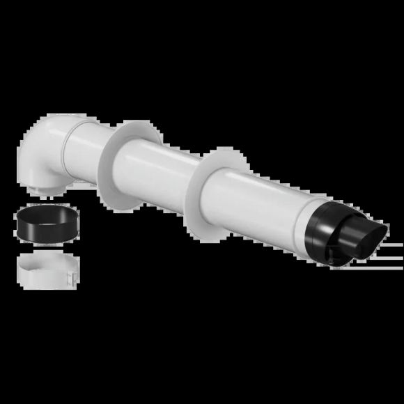 Комплект дымохода конденсационный 80/125 - 800 мм ROMMER