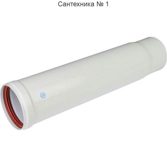 Элемент дымохода труба телескопическая 80 315-370 мм п/м STOUT