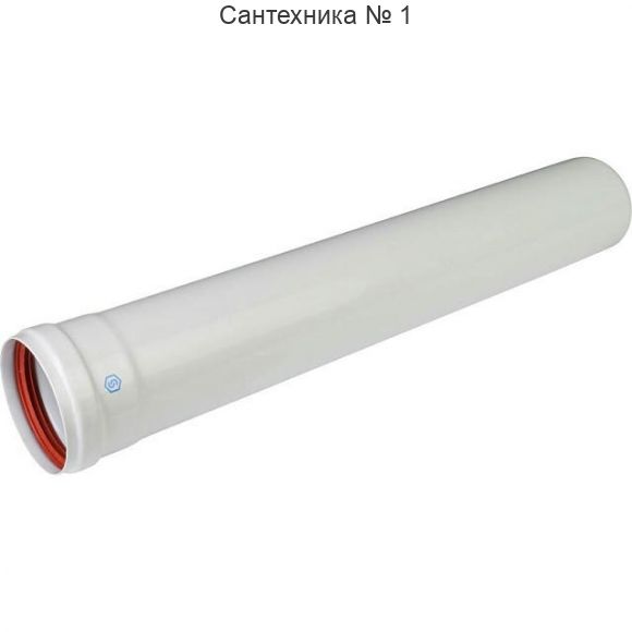 Элемент дымохода 80 труба 500 мм STOUT