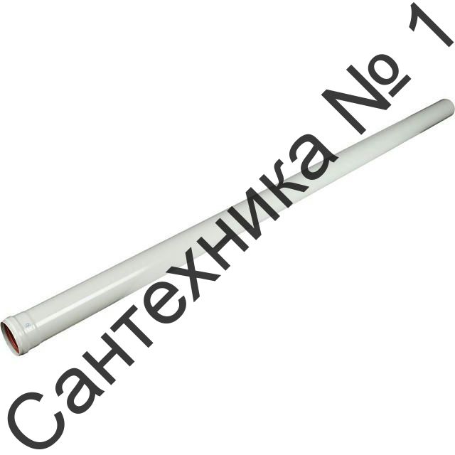 Элемент дымохода 80 труба 2000 мм STOUT