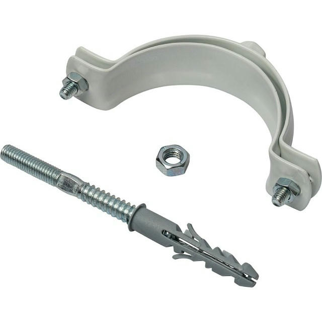 Элемент дымохода хомут для крепления дымохода к стене 80 STOUT