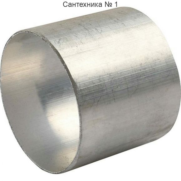 Элемент дымохода адаптер M-M 60 L=50 STOUT