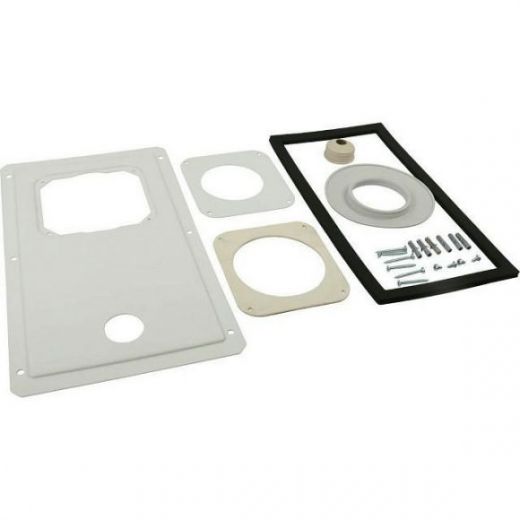 Элемент дымохода стеновая панель комплект для изоляции прохода в шахту дымохода STOUT