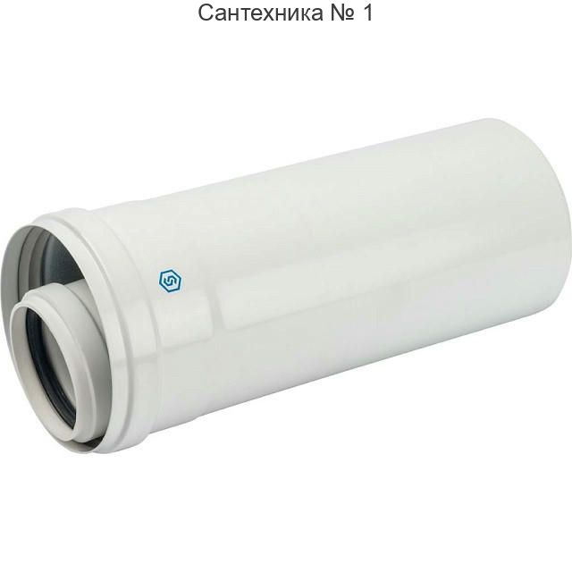 Элемент дымохода конденсационная труба 250 мм 60/100 PP-FE STOUT