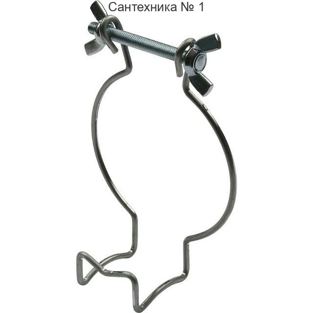 Элемент дымохода конденсационный хомут пружинный 80 STOUT