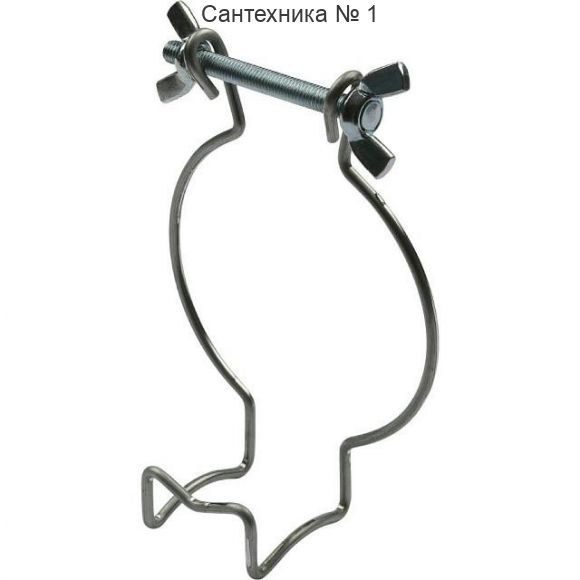 Элемент дымохода конденсационный хомут пружинный 80 STOUT