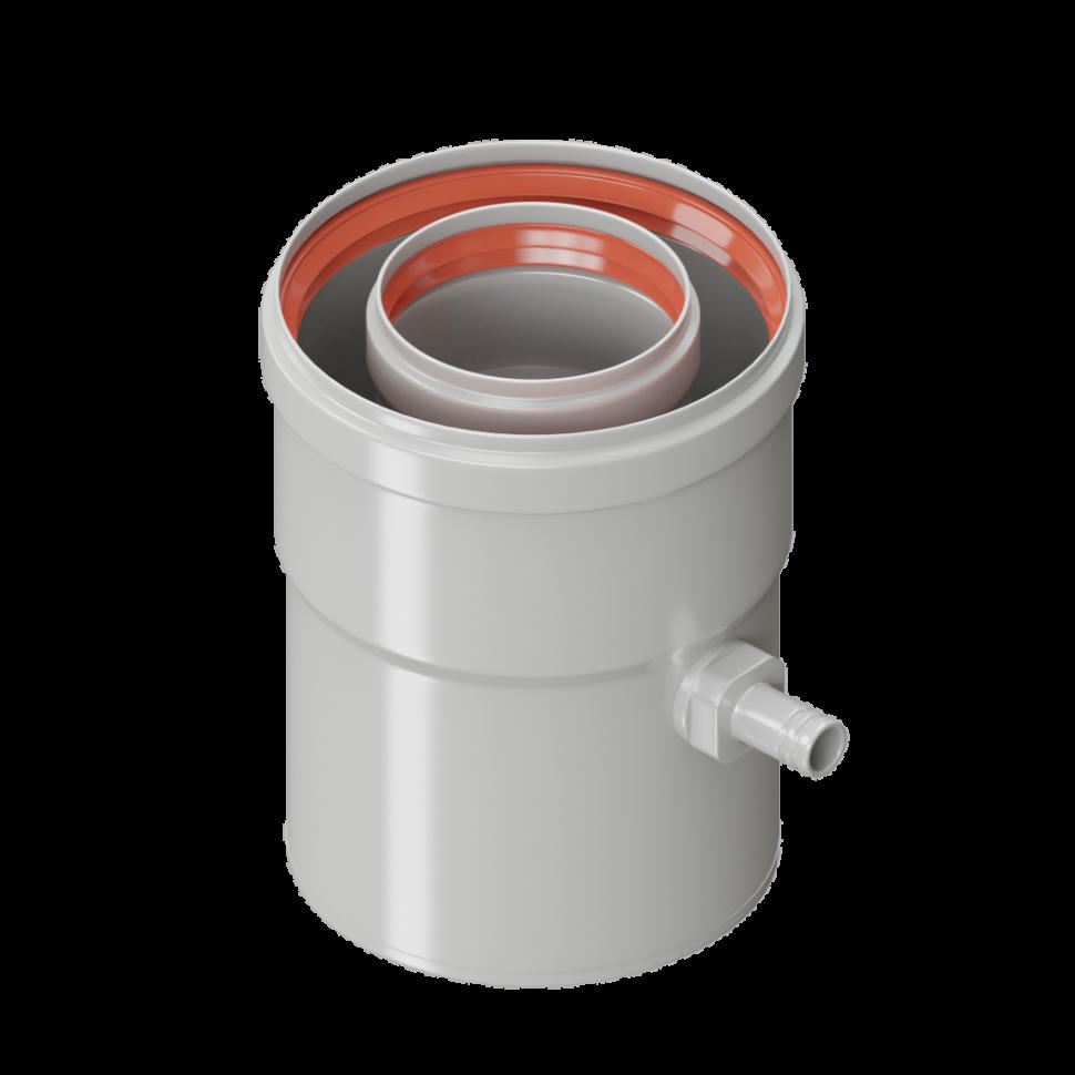 Конденсатоотводчик коаксиальный универсальный D 60/100 ROMMER