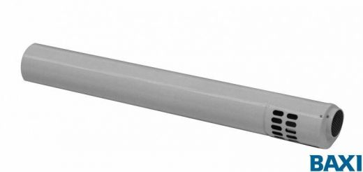 Коаксиальная труба с наконечником DN 125/80 HT Baxi