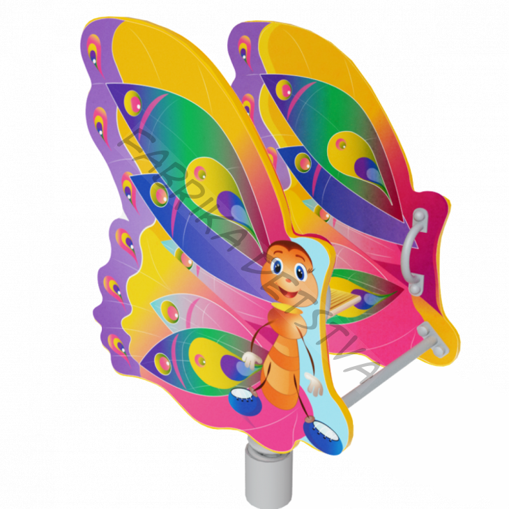 Качалка Бабочка                                           800х575х1050	 - 	ИО 04-204