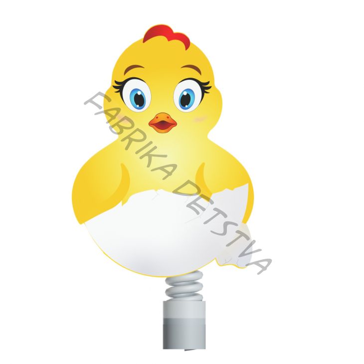 Качалка Цыпленок                                           570х575х920	 - 	ИО 04-206