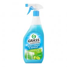 Средство для мытья окон, стекол, зеркал "Clean Glass" 600мл Grass