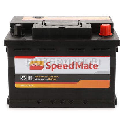 SPEEDMATE Premium 61 Ач 560 A обр. пол. низкий формат