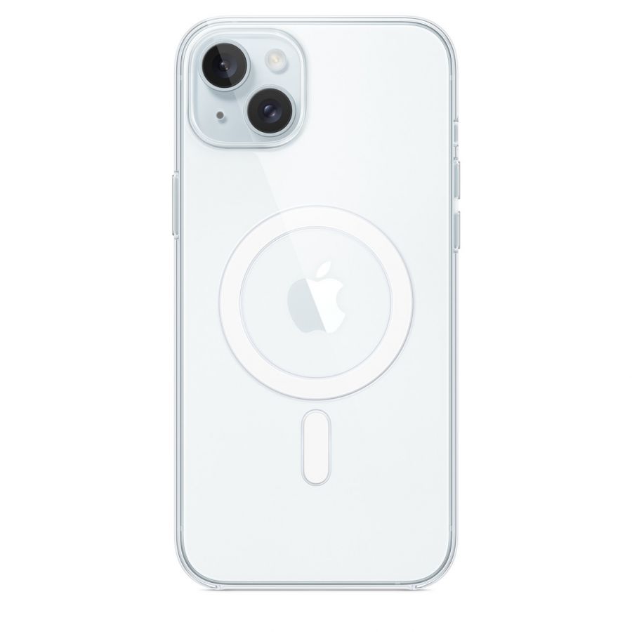 Чехол iPhone 15 Plus Clear Case with MagSafe (Прозрачный)