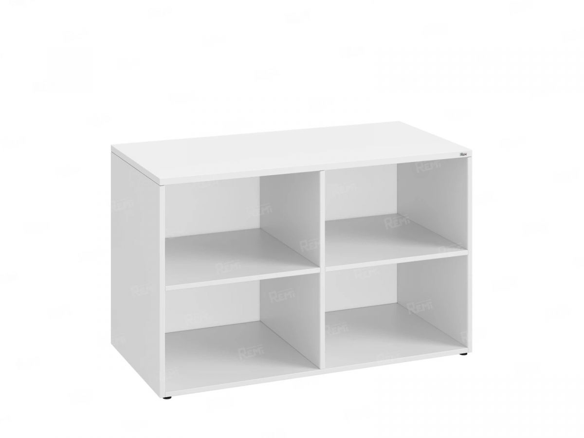 Стеллаж низкий, 4 ячейки 1200х600х750 RM146-12x6