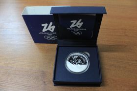 Италия 6 евро 2025 год "Олимпийские игры "Милан Кортина 2026. Сноуборд" Proof