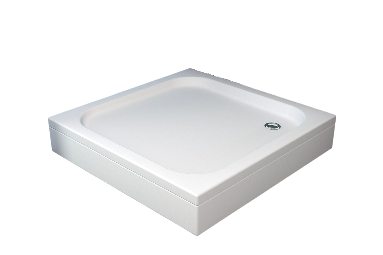 Квадратный душевой поддон Kolpa-San TRIN из акрила цена от 28 000 ₽ Фото Квадратный душевой поддон Kolpa-San TRIN из акрила