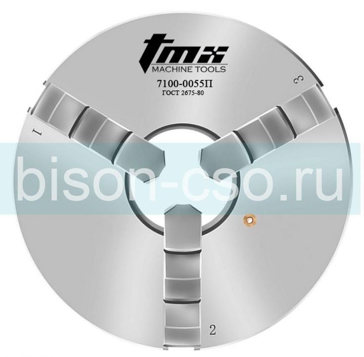 Трехкулачковый токарный патрон 7100-0055П TMX 315 мм