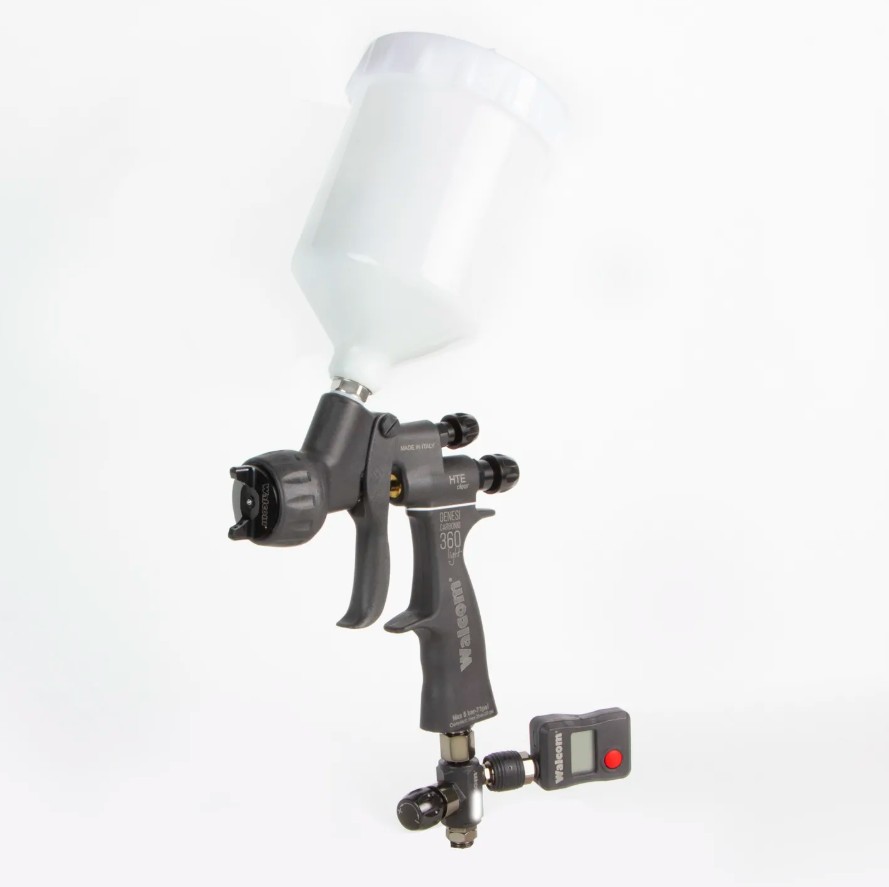 Walmec Краскопульт Genesi CARBONIO 360 HTE Clear 9630**EC