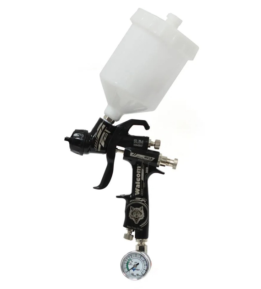 Walmec Краскопульт SLIM KOMBAT S HVLP NERO