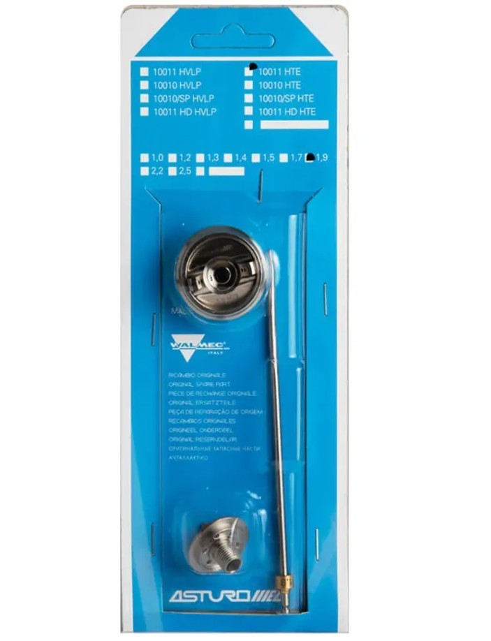 Walmec Набор сменных сопел для краскопультов 10011-10010 HVLP Asturomec