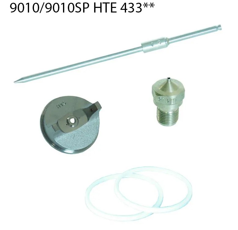 Walmec Набор сменных сопел для краскопультов Asturomec 9010 HTE и 9010/SP HTE 433**
