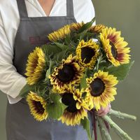 Букет из подсолнухов