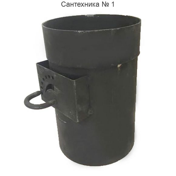 Патрубок дымохода Енисей 12; 14 (d=120) вертикальный ZOTA