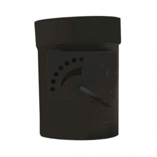 Патрубок дымохода Енисей 18; 20; 23; 25 (d=150) вертикальный ZOTA