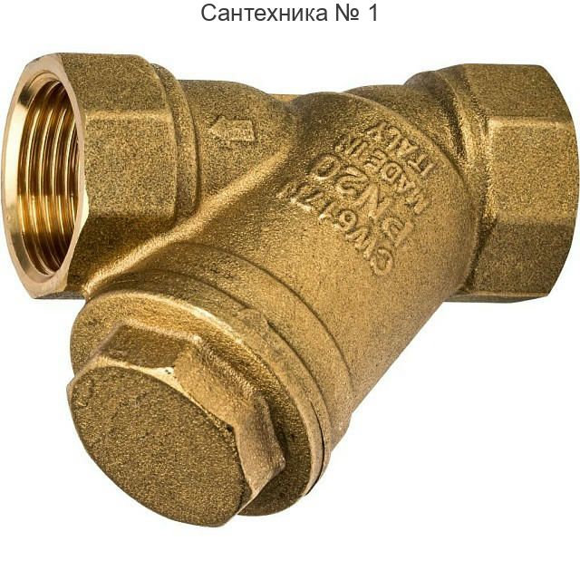 Фильтр сетчатый 3/4" 500 мкр STOUT