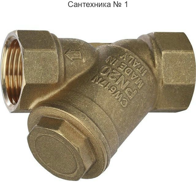 Фильтр сетчатый 1" 500 мкр STOUT