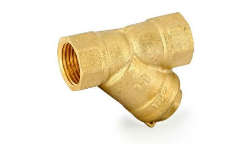 Фильтр косой ВВ 1/2" 600 мкм с отверстием для пломбировки Uni-fitt
