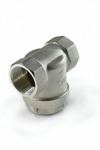 Фильтр механической очистки прямой ВВ 1/2", никелированный ZEISSLER