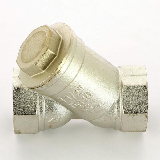 Фильтр косой ВВ 1 1/2" 500 мкм, никелированный Itap