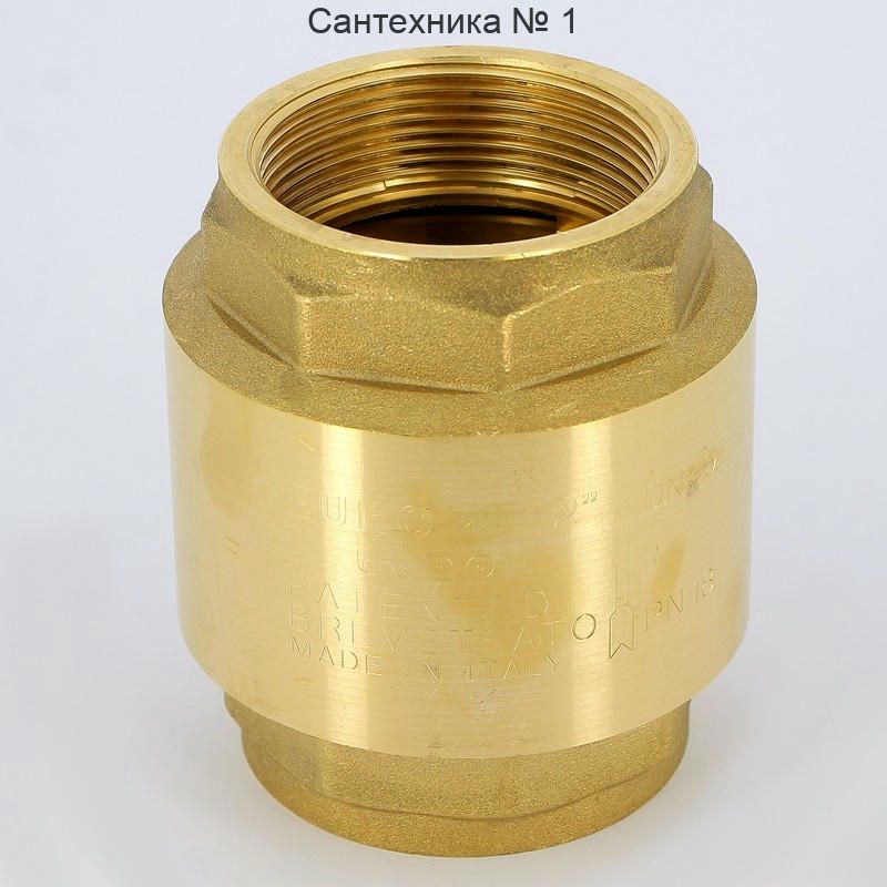 Клапан обратный 2" пружинный с пластиковым затвором YORK Itap