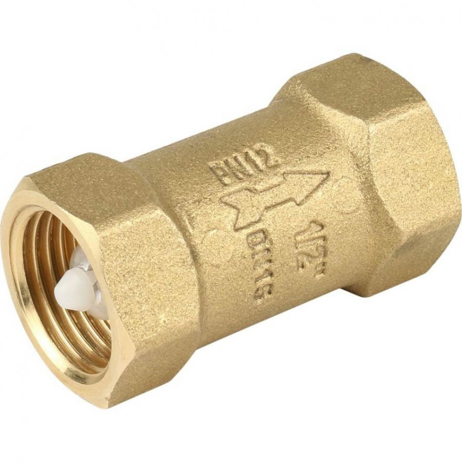 Клапан обратный 1/2" пружинный с пластиковым затвором BLOCK Itap